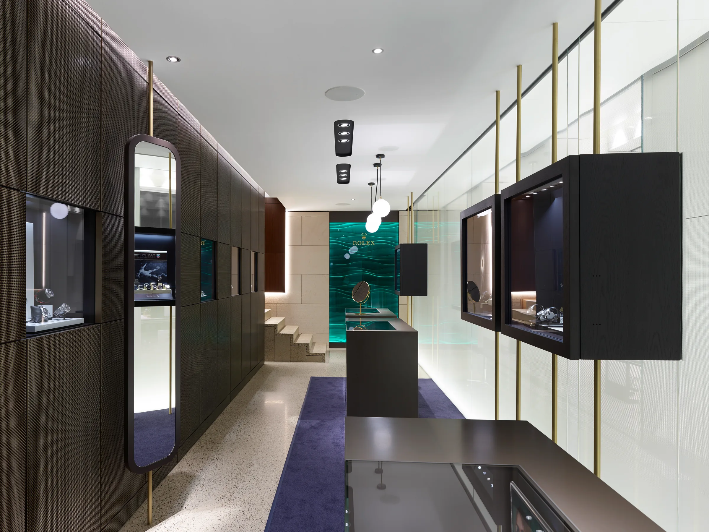 Juweliergeschäft, Ludwigsburg, Innenausbau der Schreinerei Schurig