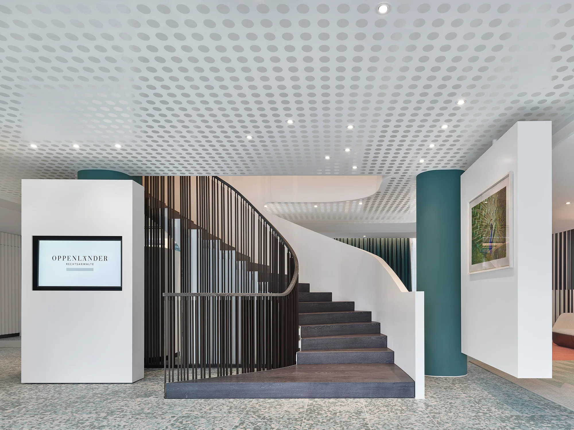 Law firm, Stuttgart, interior fit-out by Schurig