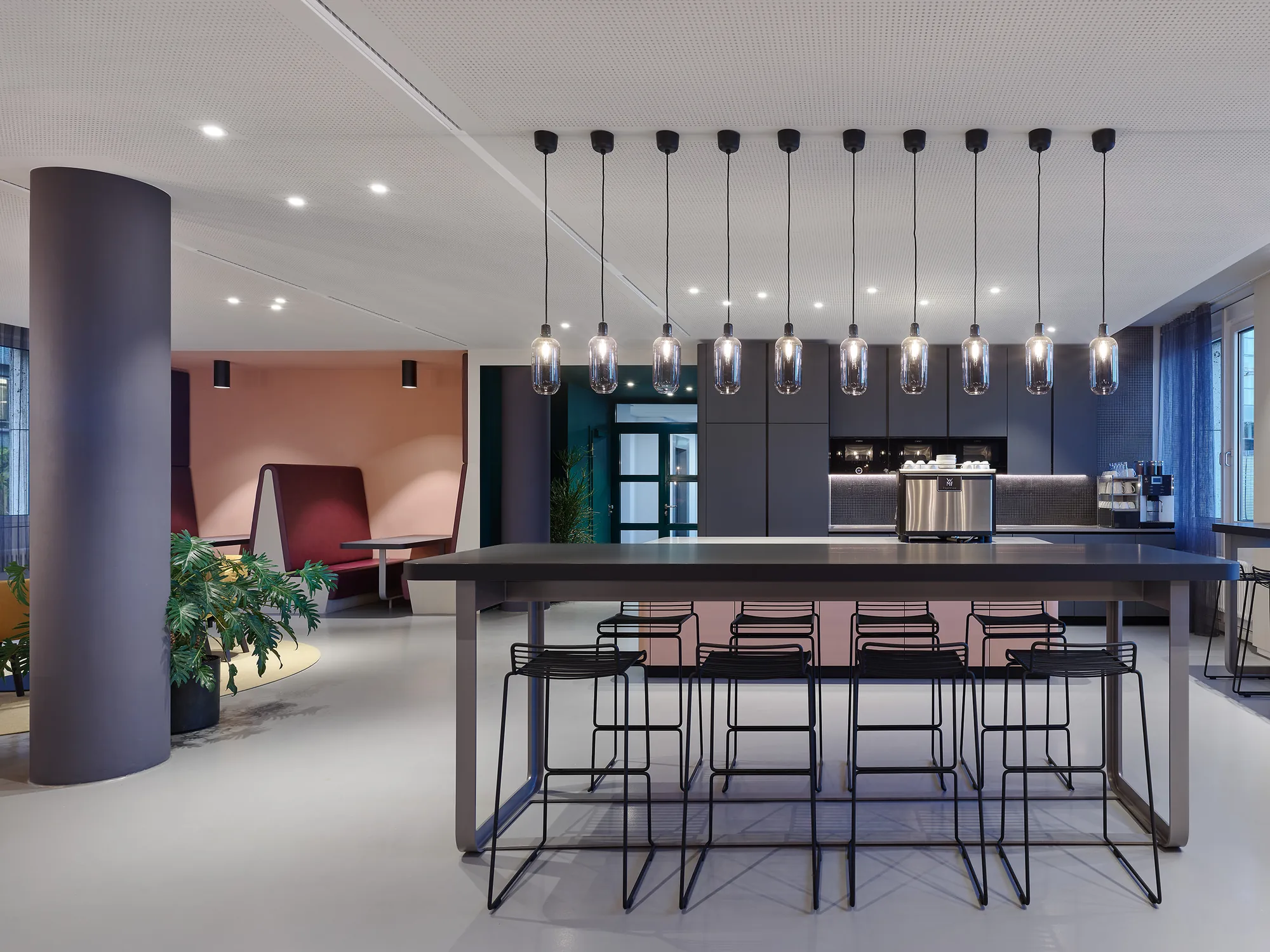 Law firm, Stuttgart, interior fit-out by Schurig