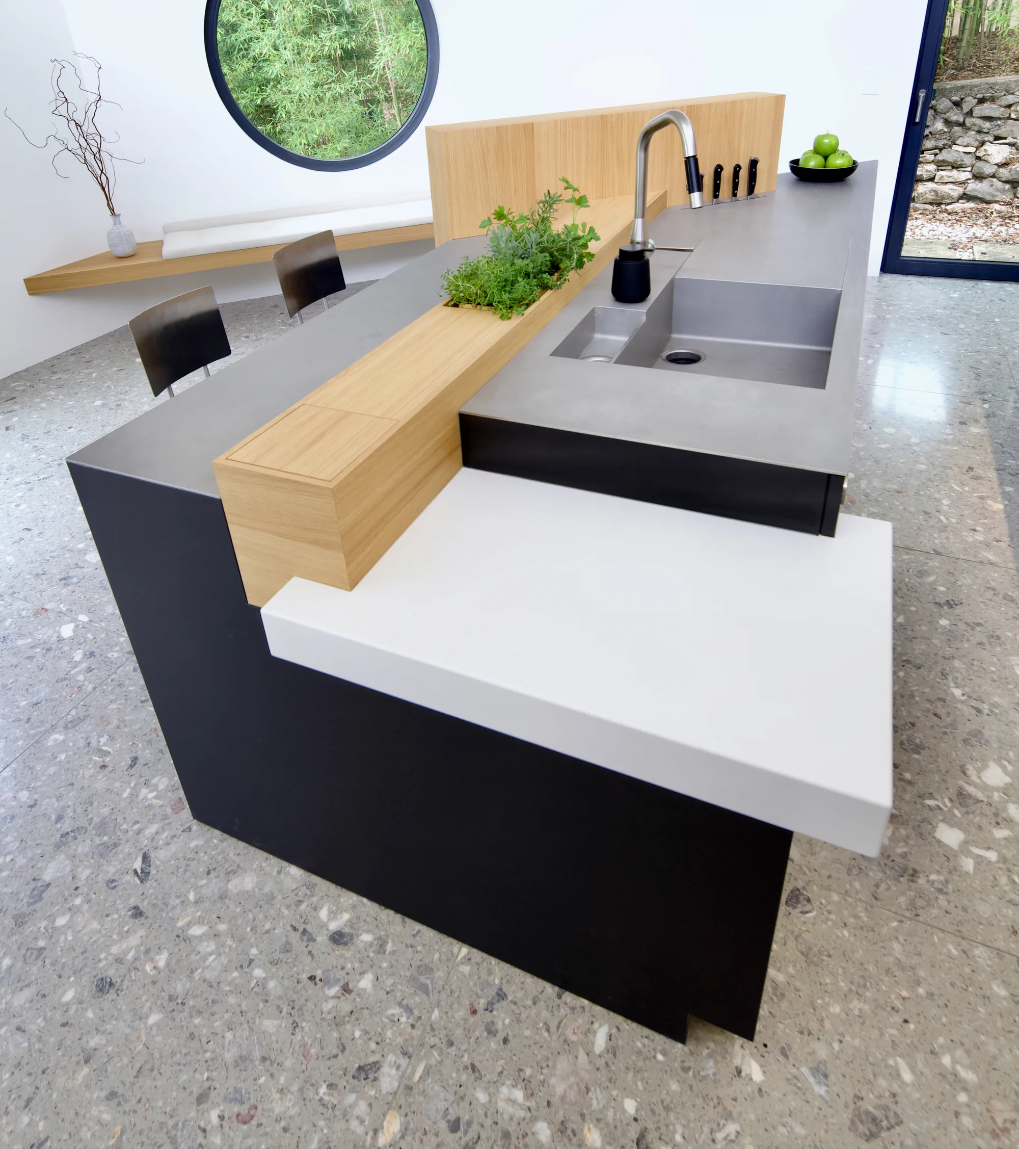 House, Austin, Texas, kitchen, interior fit-out by Schurig