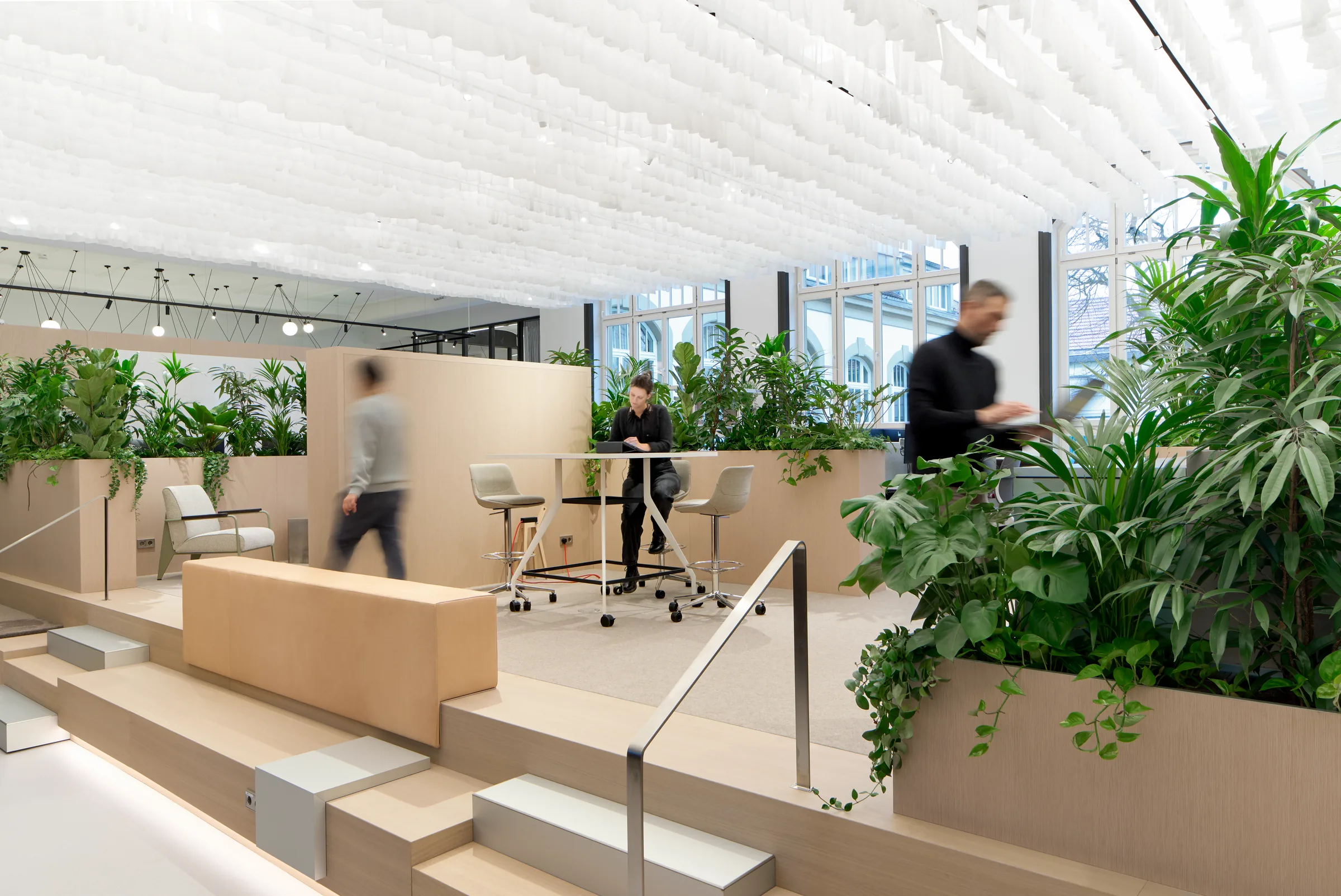 Open Workspace, Konstanz 2024, Innenausbau der Schreinerei Schurig