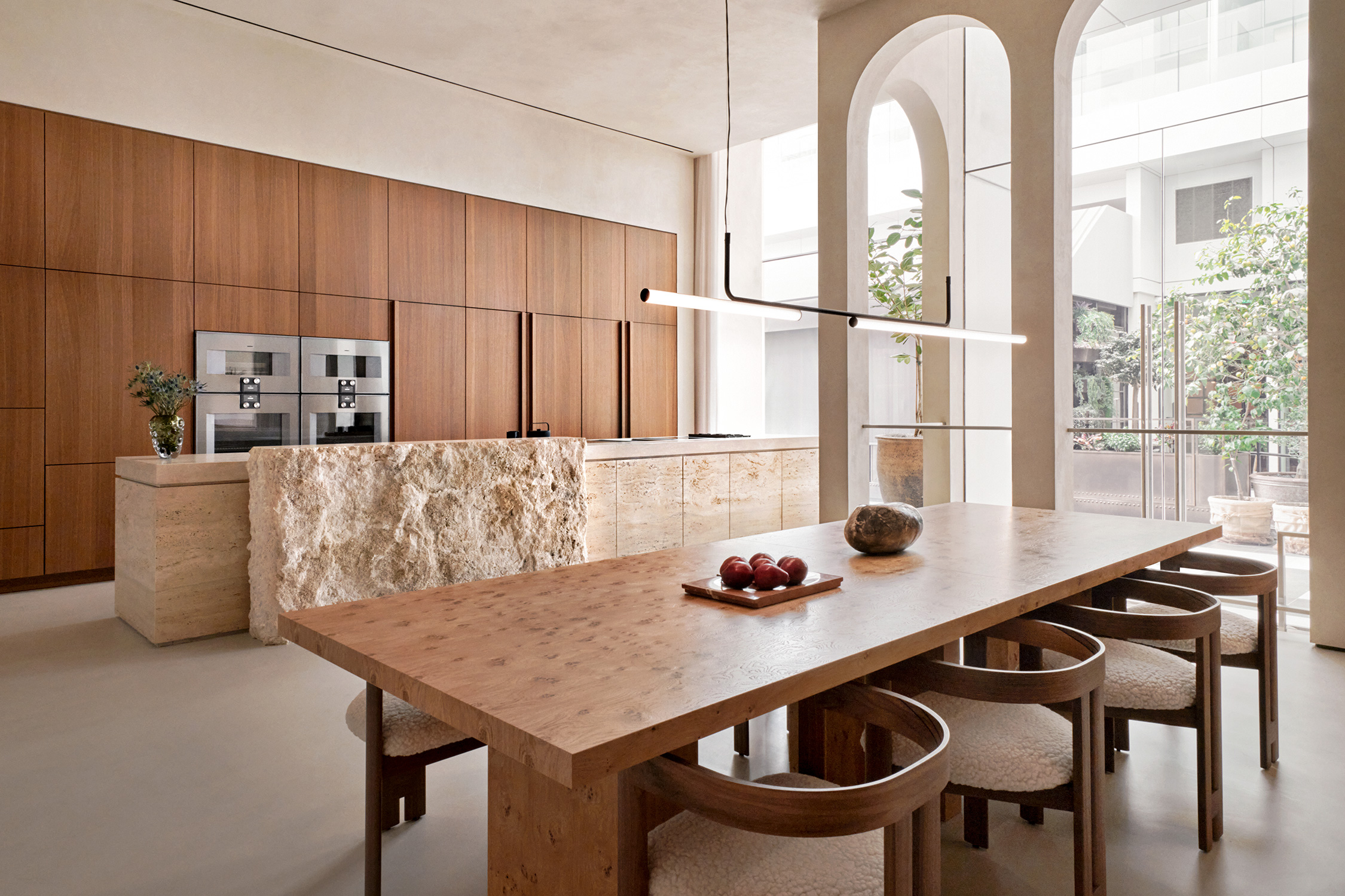 Showroom in Beverly Hills, Innenausbau der Schreinerei Schurig