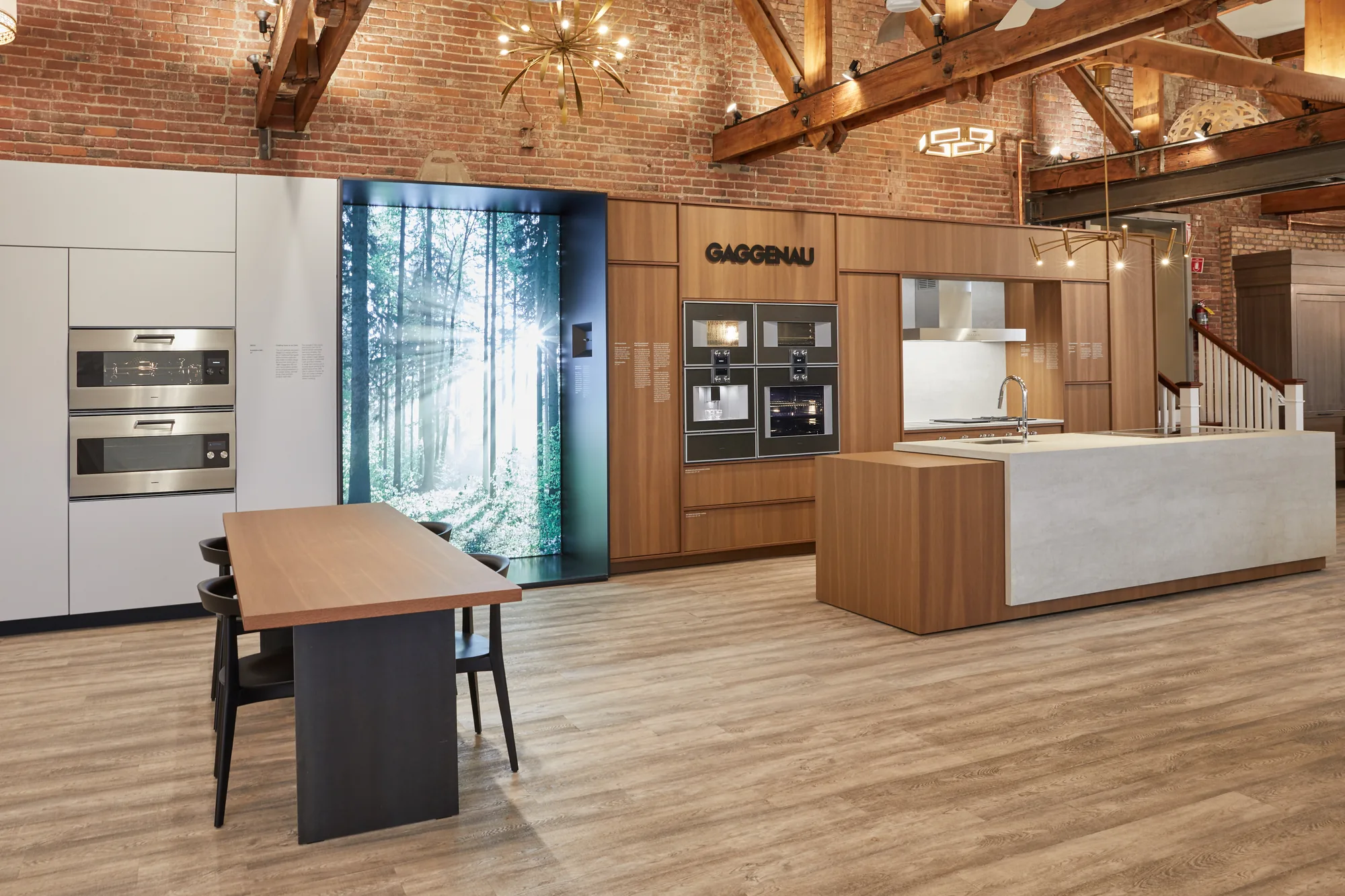 Showroom, Boston, Innenausbau der Schreinerei Schurig