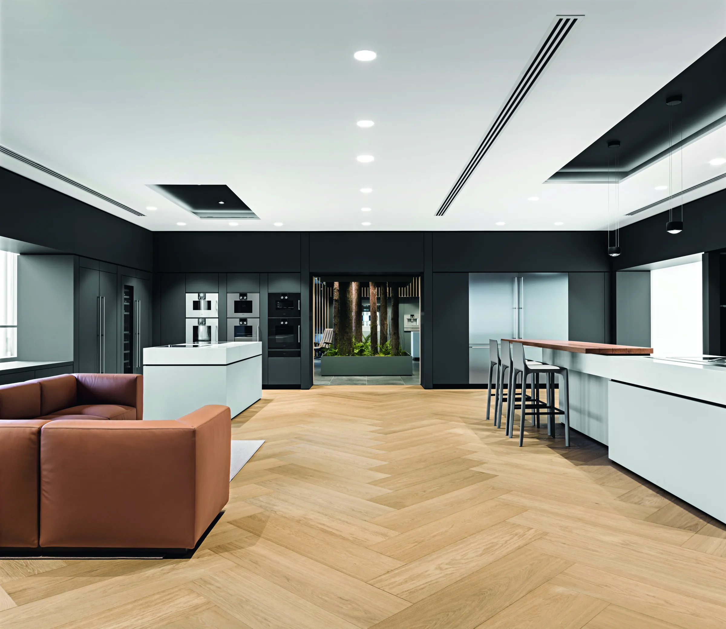 Showroom, Chengdu 2018, Innenausbau der Schreinerei Schurig
