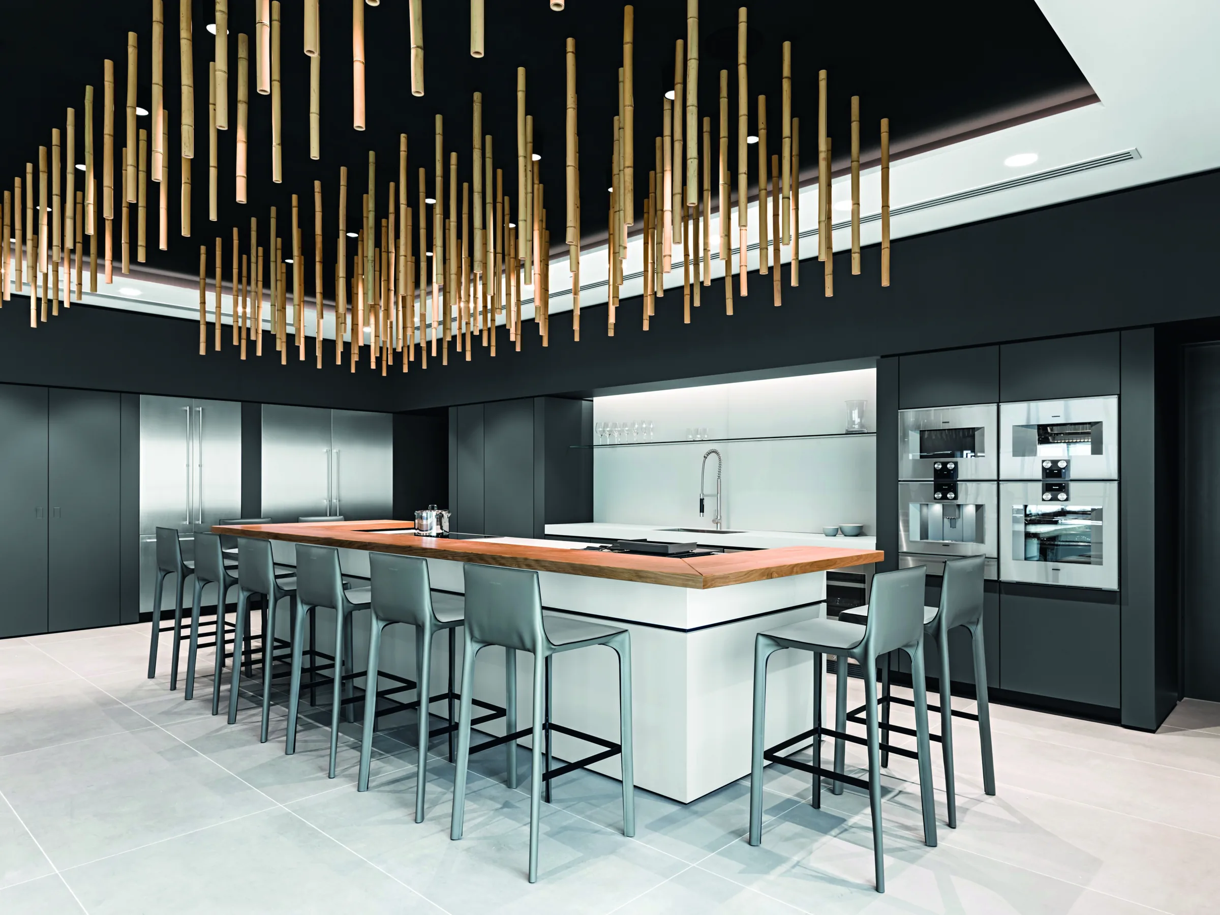 Showroom, Chengdu 2018, Innenausbau der Schreinerei Schurig