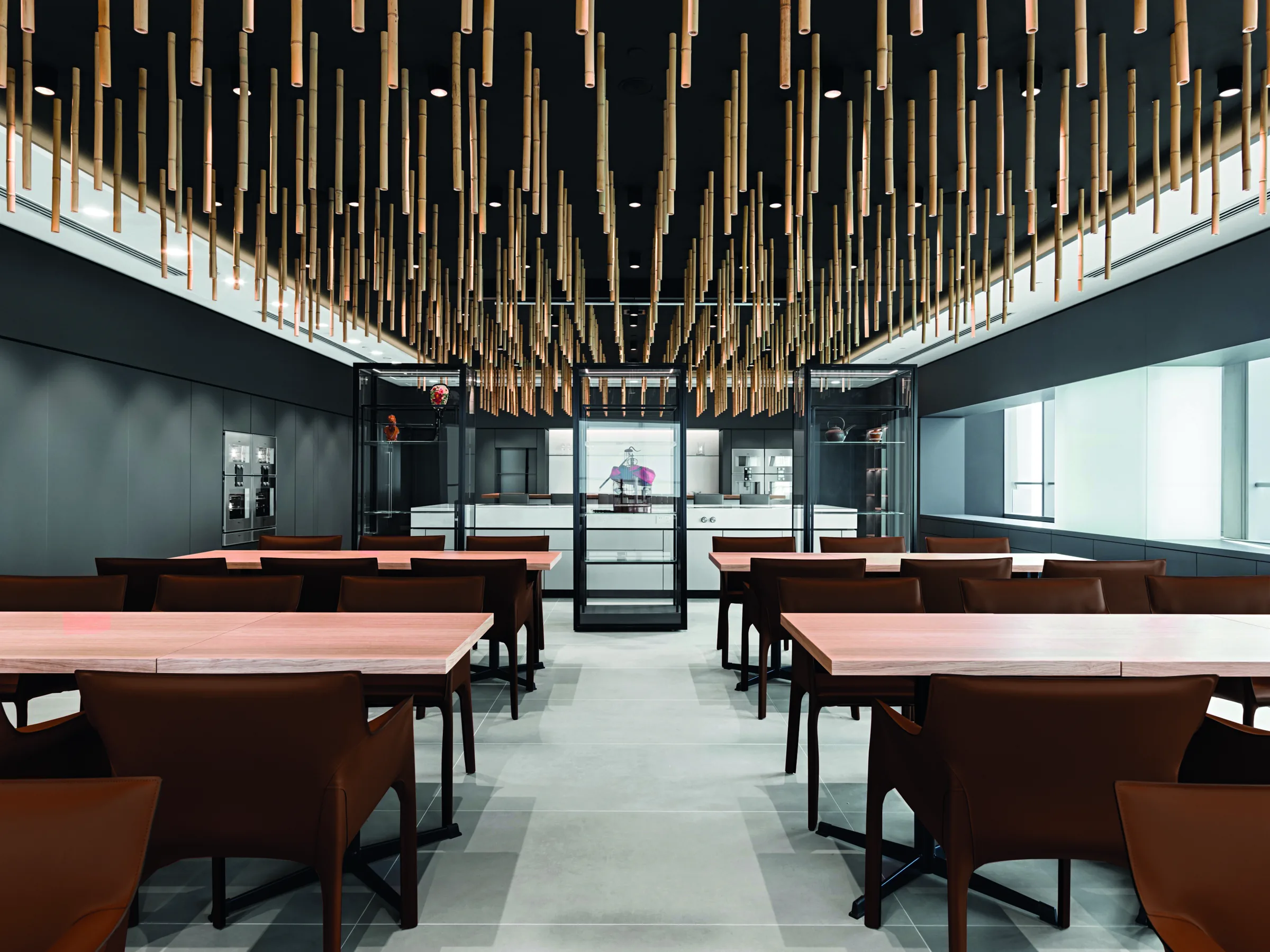 Showroom, Chengdu 2018, Innenausbau der Schreinerei Schurig