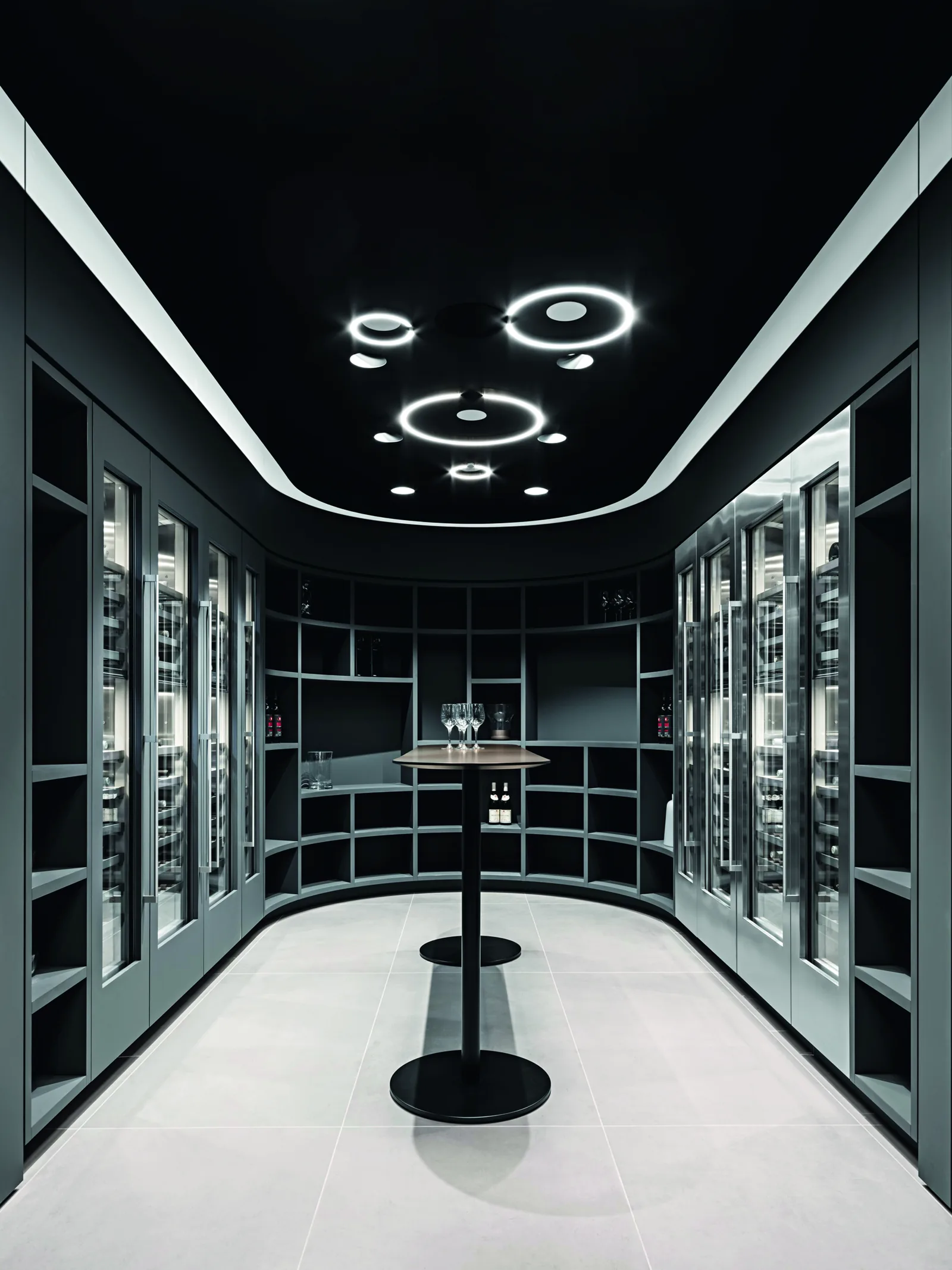 Showroom, Chengdu 2018, Innenausbau der Schreinerei Schurig