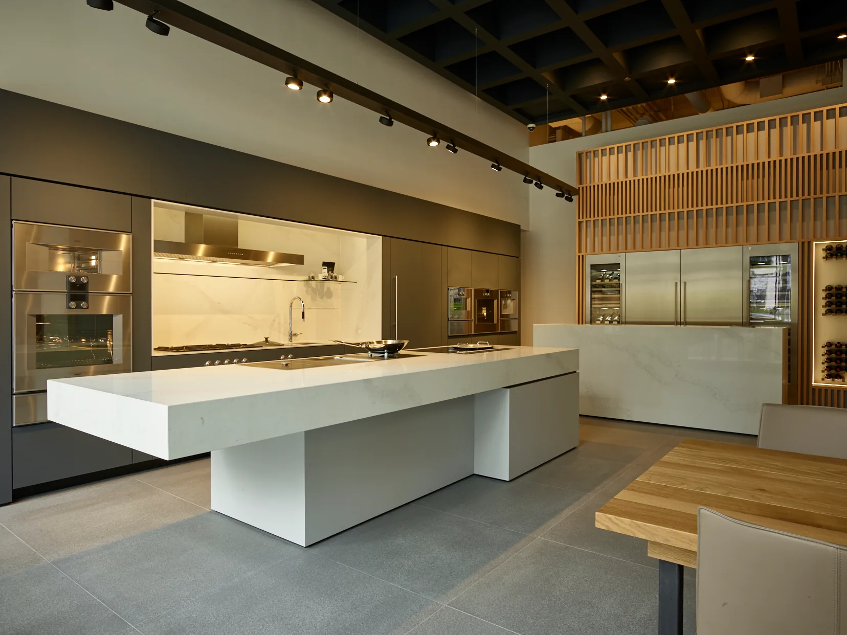 Showroom im Merchandise Mart, Chicago 2017, Innenausbau der Schreinerei Schurig