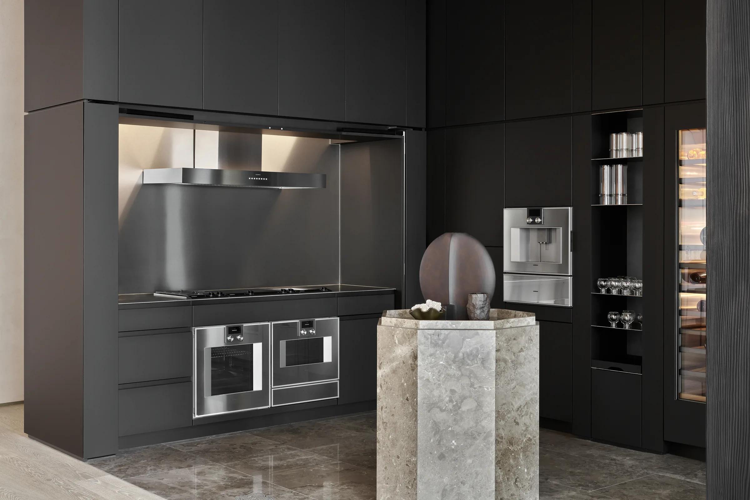 Showroom, Miami 2023, Innenausbau der Schreinerei Schurig