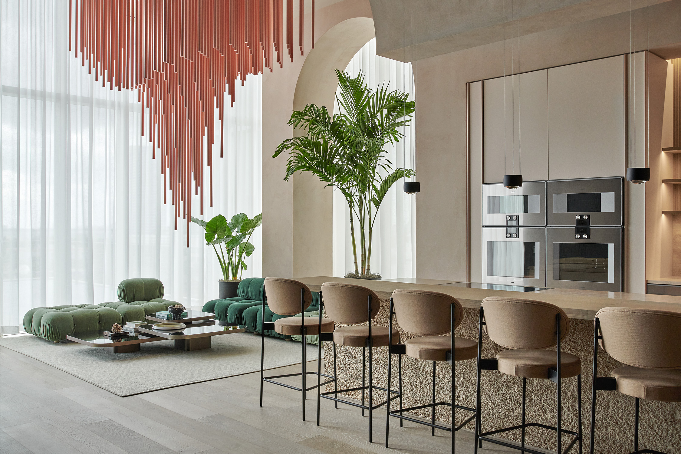 Showroom, Miami 2023, Innenausbau der Schreinerei Schurig