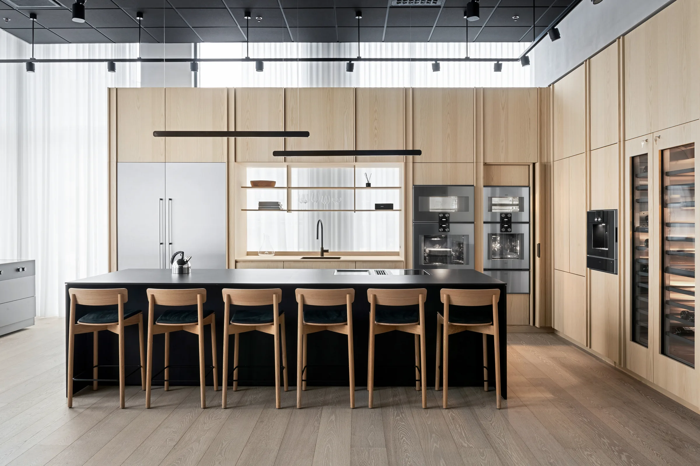 Showroom, Oslo 2023, Innenausbau der Schreinerei Schurig
